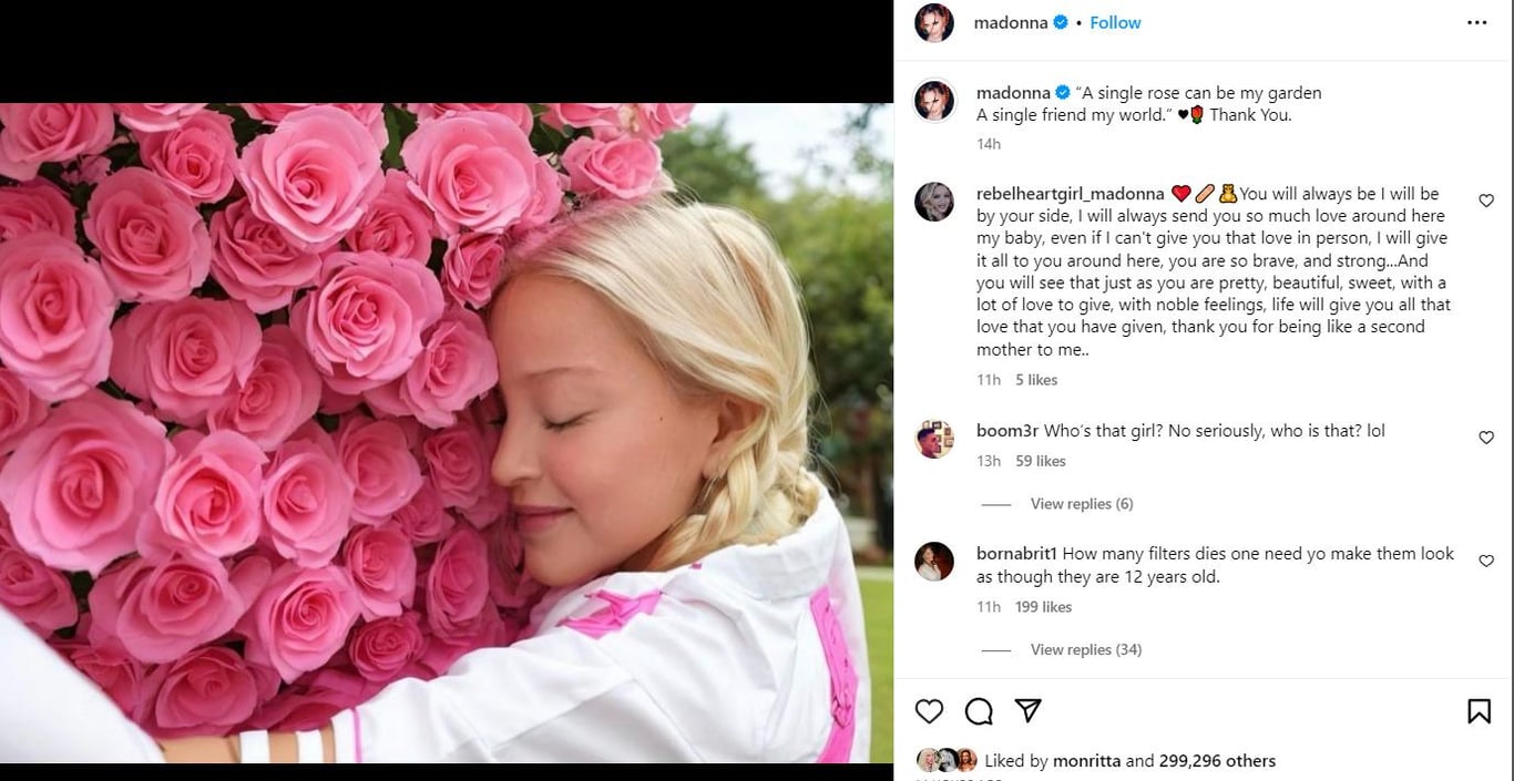 Мадонна після гопіталізації порадувала прихильників ніжним фото - фото 3