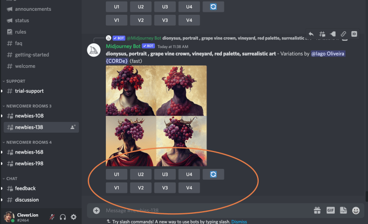 Як створити картинки в Midjourney