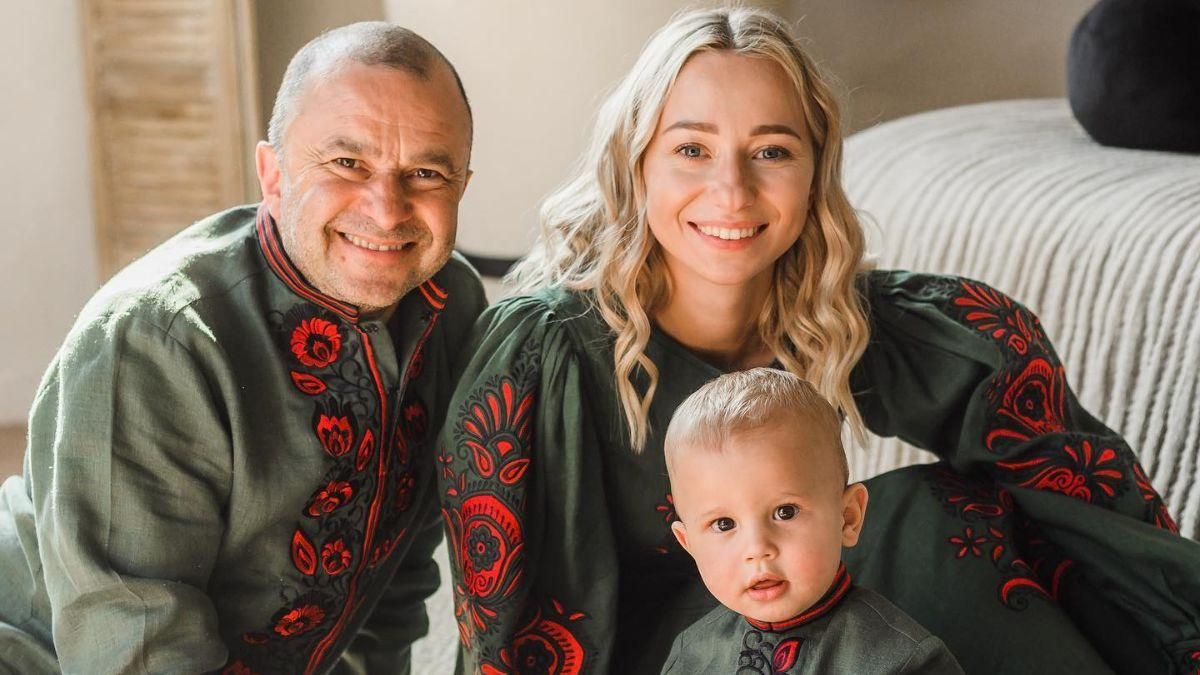 Виктор Павлик, Катя Репяхова и их сын Миша