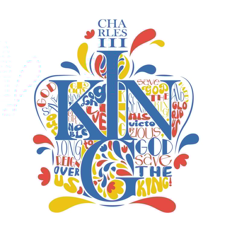 Логотип з нагоди коронації Чарльза III. Фото: British Embassy Kyiv.