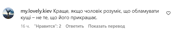 Коментарі зі сторінки Катерини Лозовицької