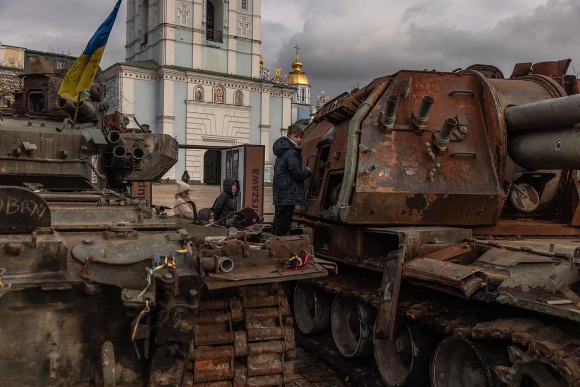 Жизнь украинцев во время войны