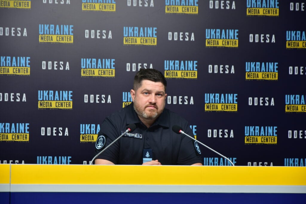 Дмитрий Плетенчук, спикер Военно-Морских Сил Украины ВСУ