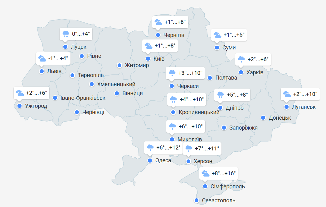 Погода 26 февраля