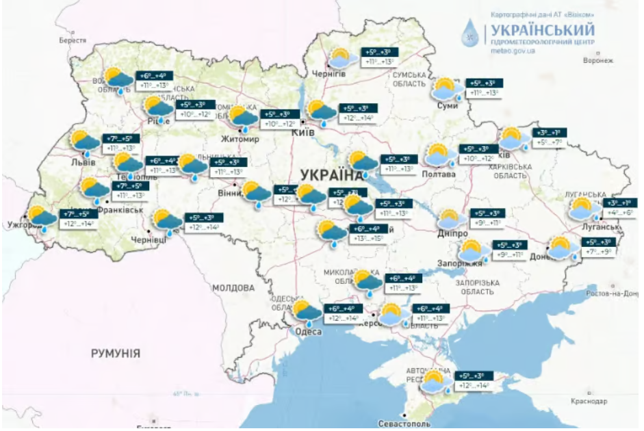 погода в Україні