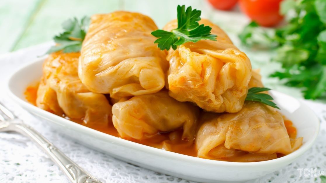 голубці з гречкою та грибами