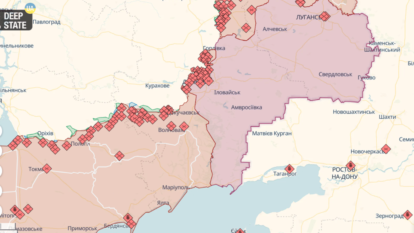 Актуальные онлайн-карты боевых действий в Украине: состояние фронта на 17июня. Читайте на UKR.NET