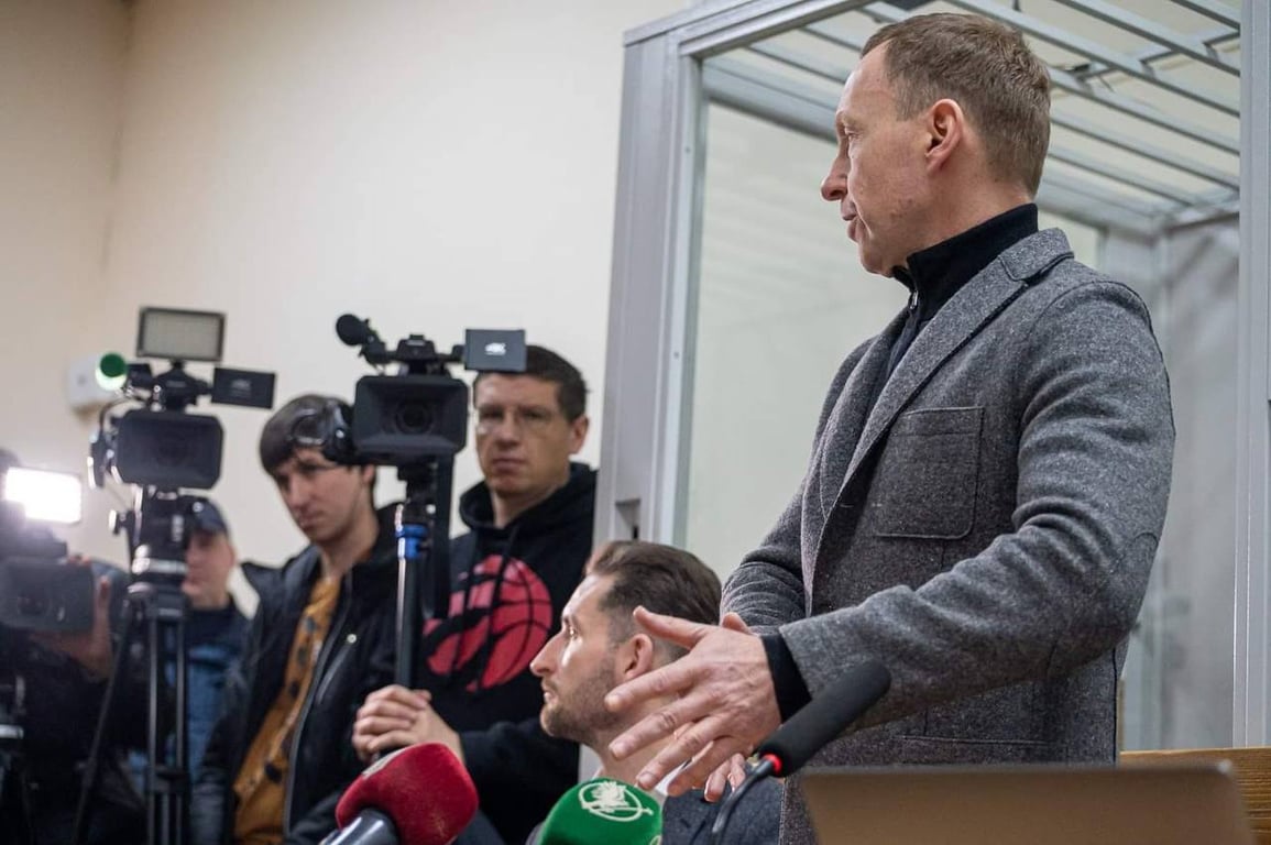 Кличко і садовий в залі суду