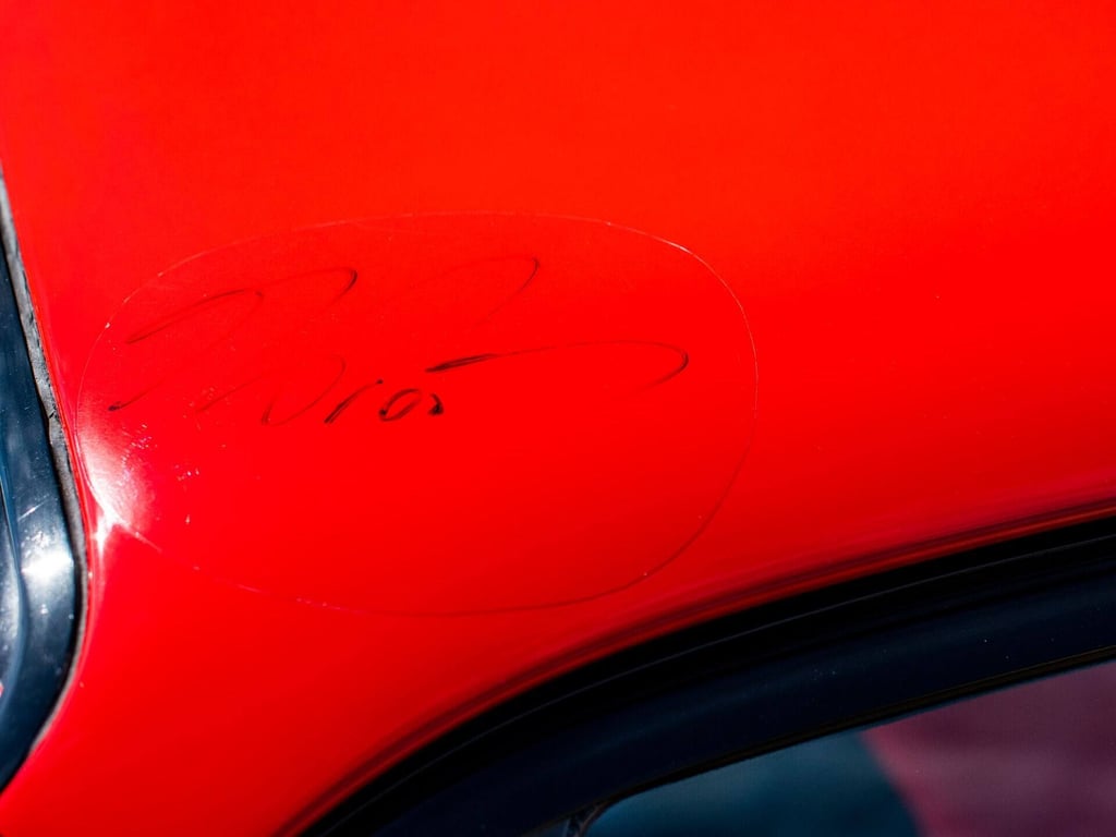 Автограф Алена Проста