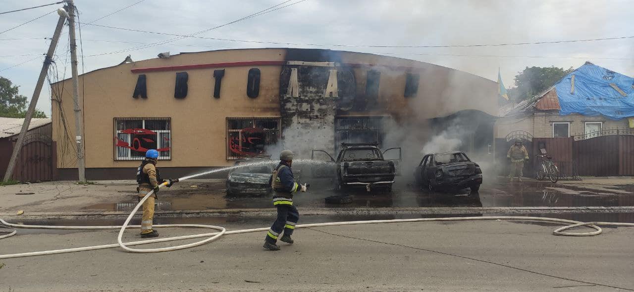 обстрел Лимана