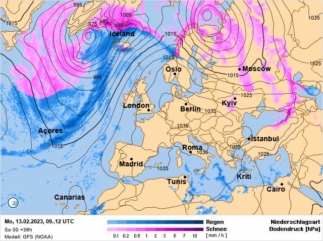 Погода в Україні 13 лютого