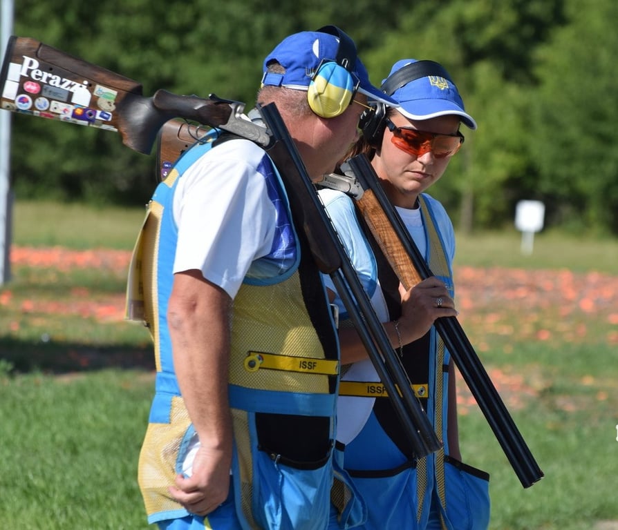 Одесские стрелки на европейских играх. Фото: Одесский городской совет