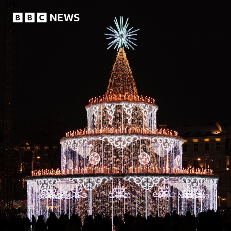 Ялинка у Вільнюсі