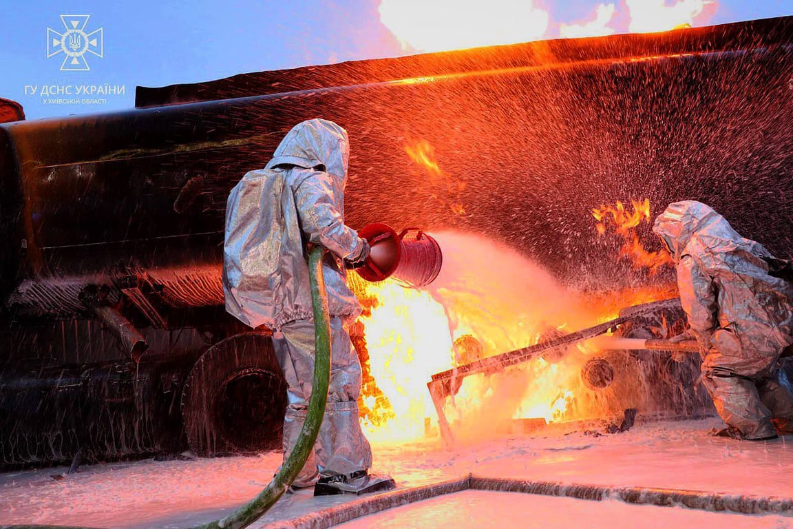 Пожежа в Борисполі
