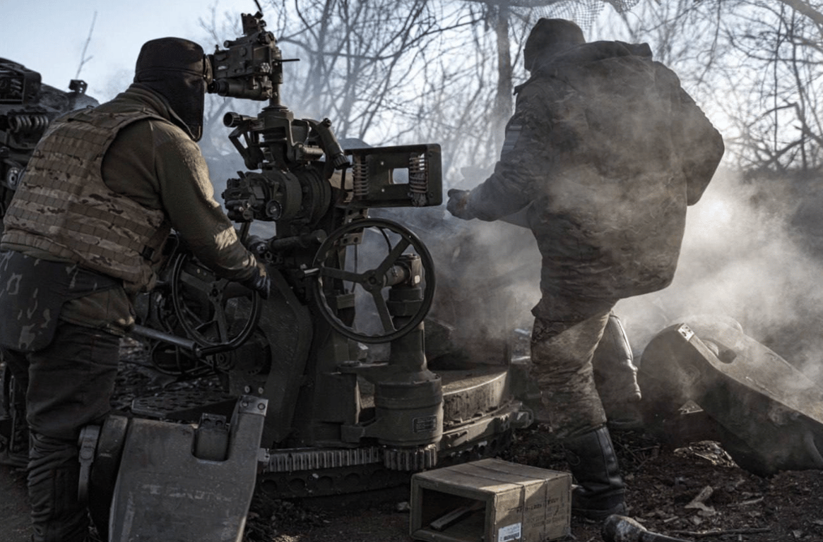 ЗСУ артилеристи на Бахмутському напрямку