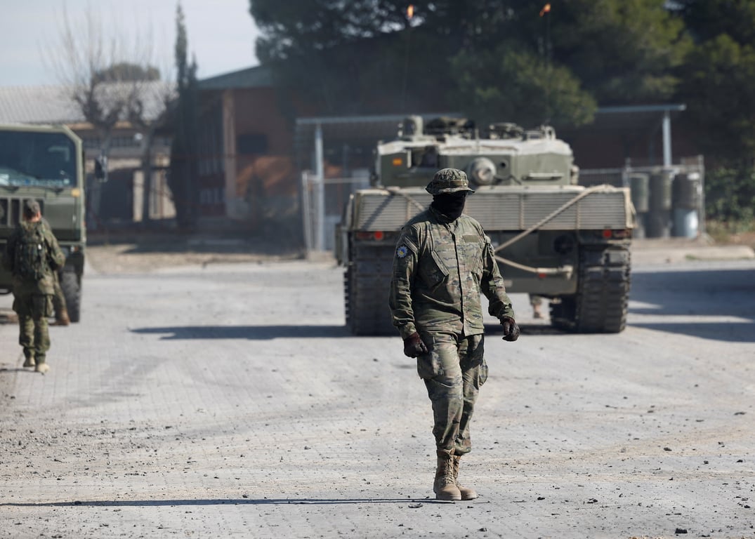 обучение на танках Leopard 2 в Испании