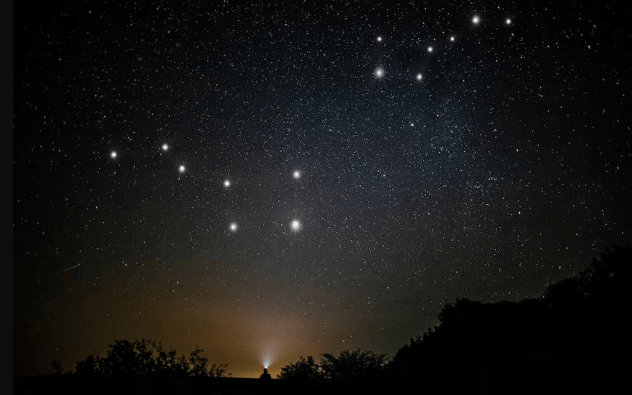 Большое количество звезд на небе