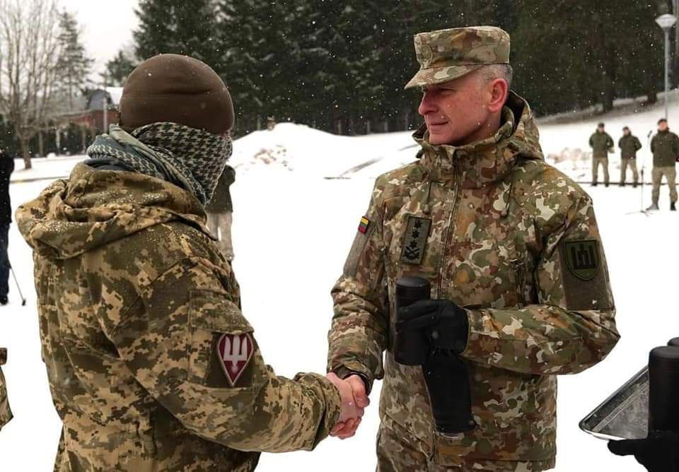 Обучение военных в Литве