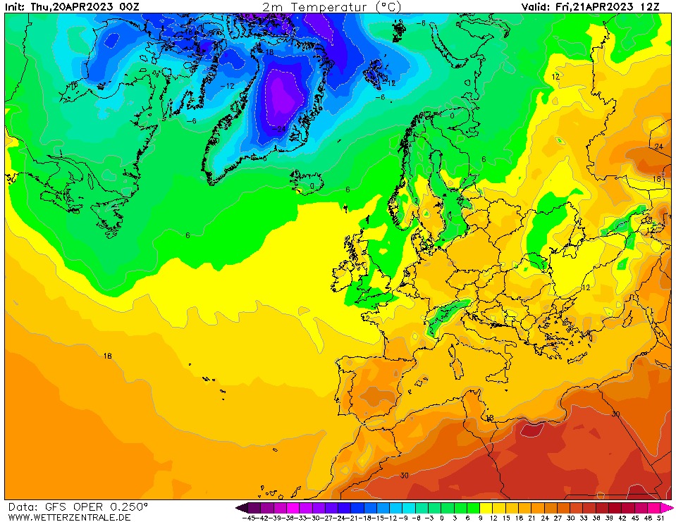 Погода на 21 квітня