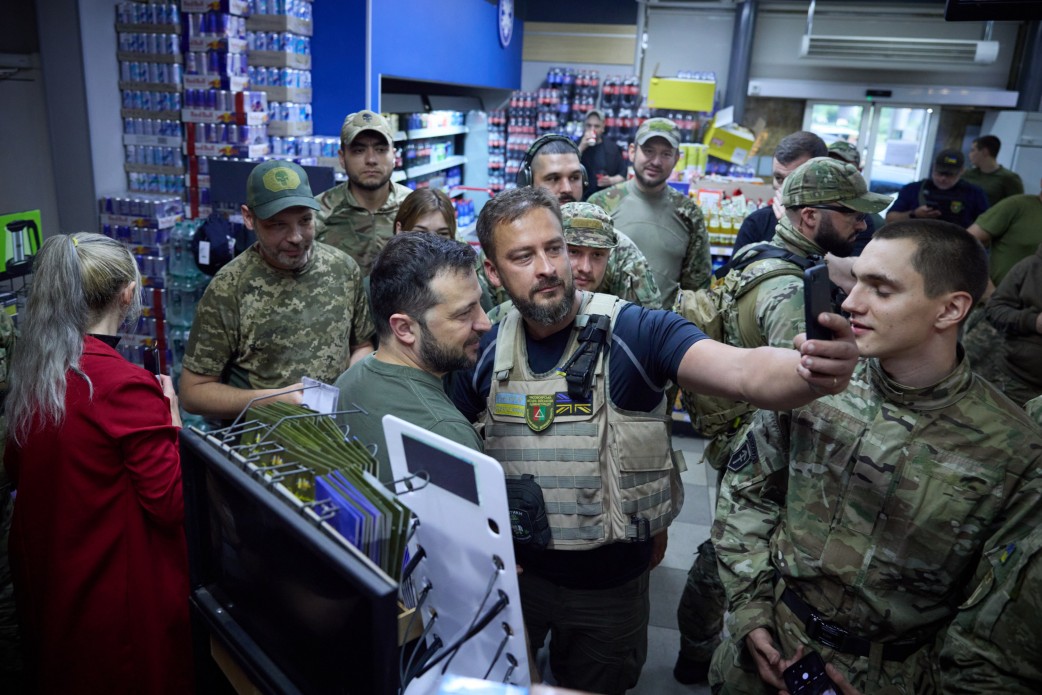 Володимир Зеленський на Донеччині