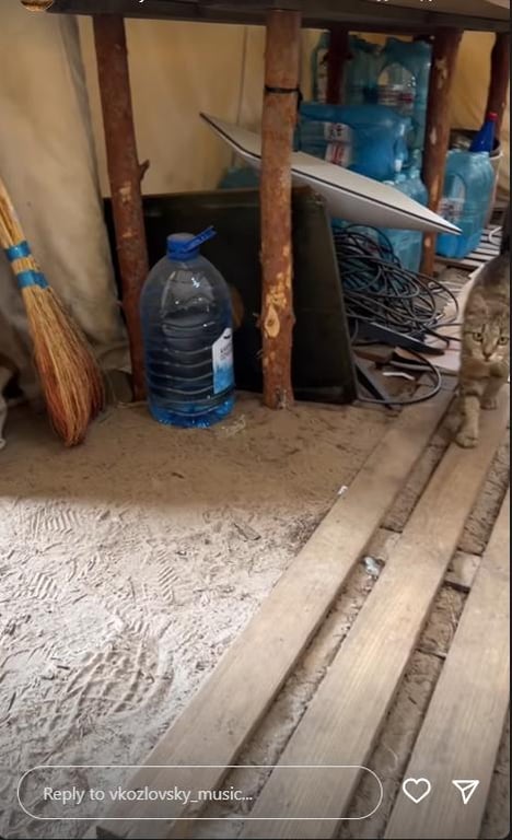 Віталій Козловський показав, як змінилися умови його життя після мобілізації - фото 1