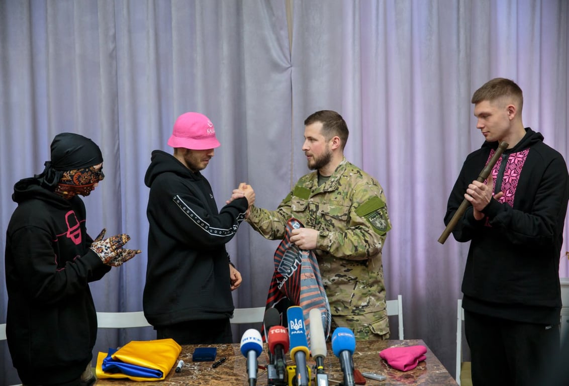 "Kalush Orchestra" стал амбассадором объединенной штурмовой бригады Нацполиции