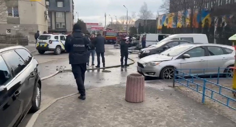 Наслідки ранкового обстрілу Києва