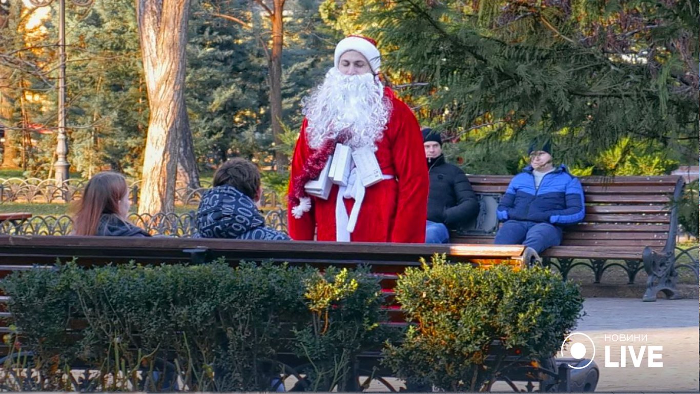 Новорічна ялинка в Одесі