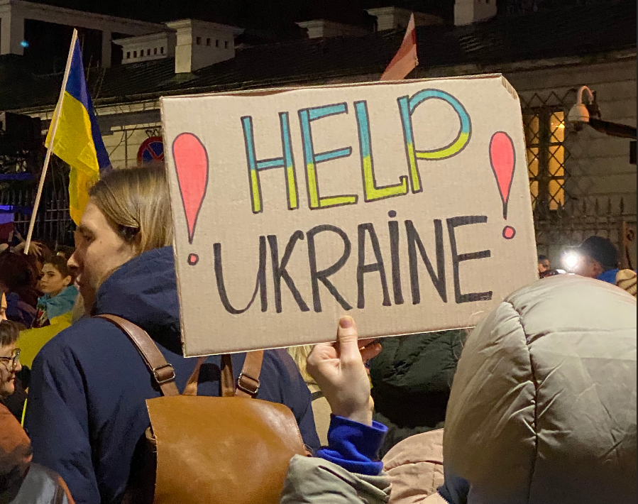 Марш солідарності з Україною у Варшаві