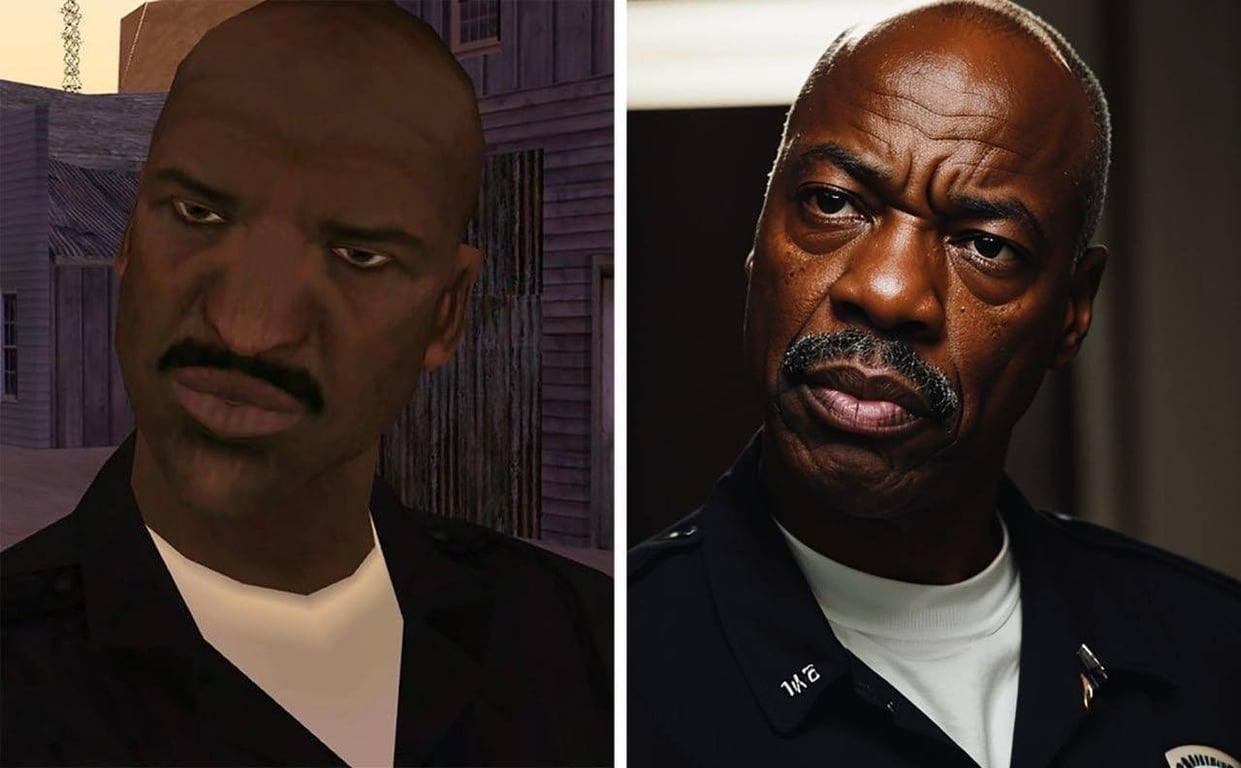 Штучний інтелект показав, як виглядали б в житті герої GTA: San Andreas