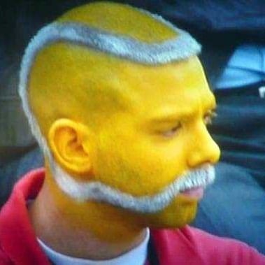 Кумедна зачіска