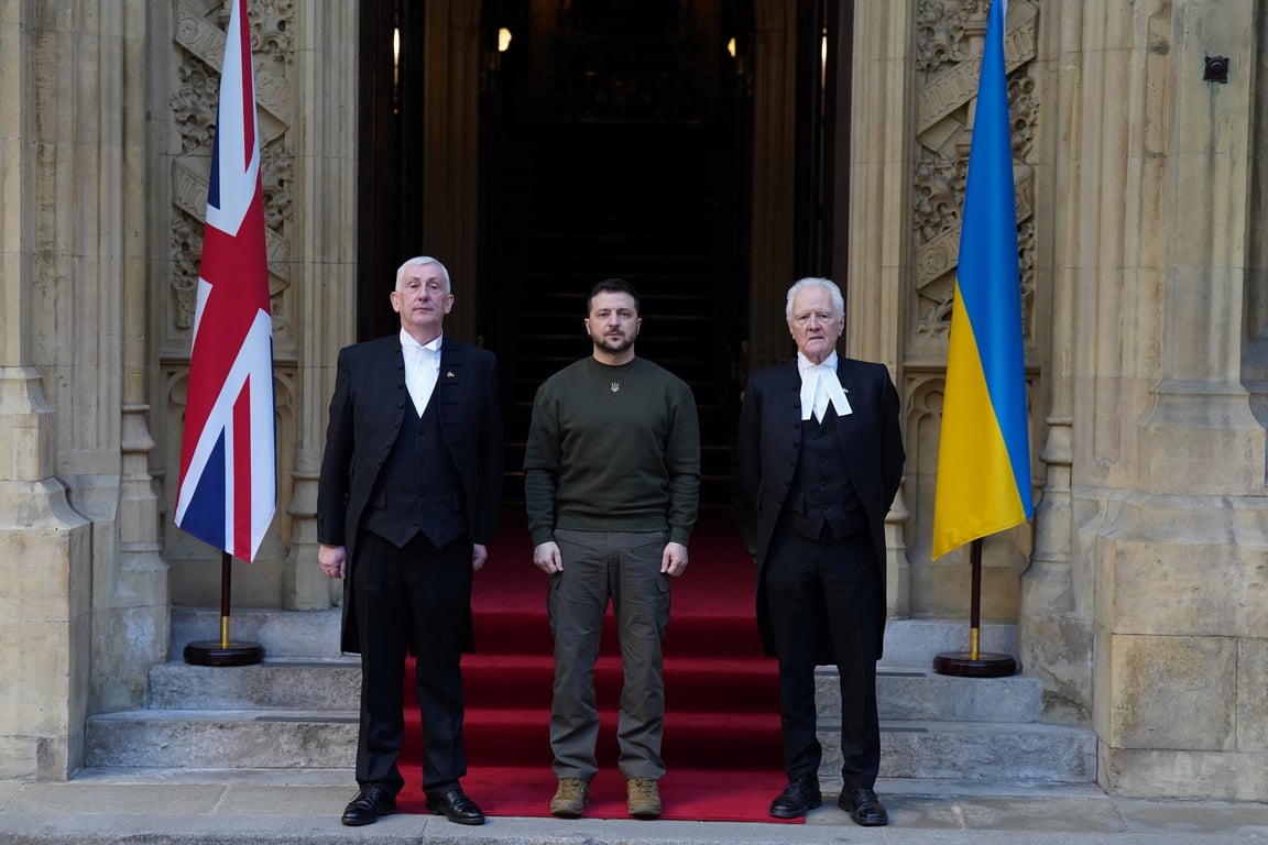 Визит Зеленского в Великобританию