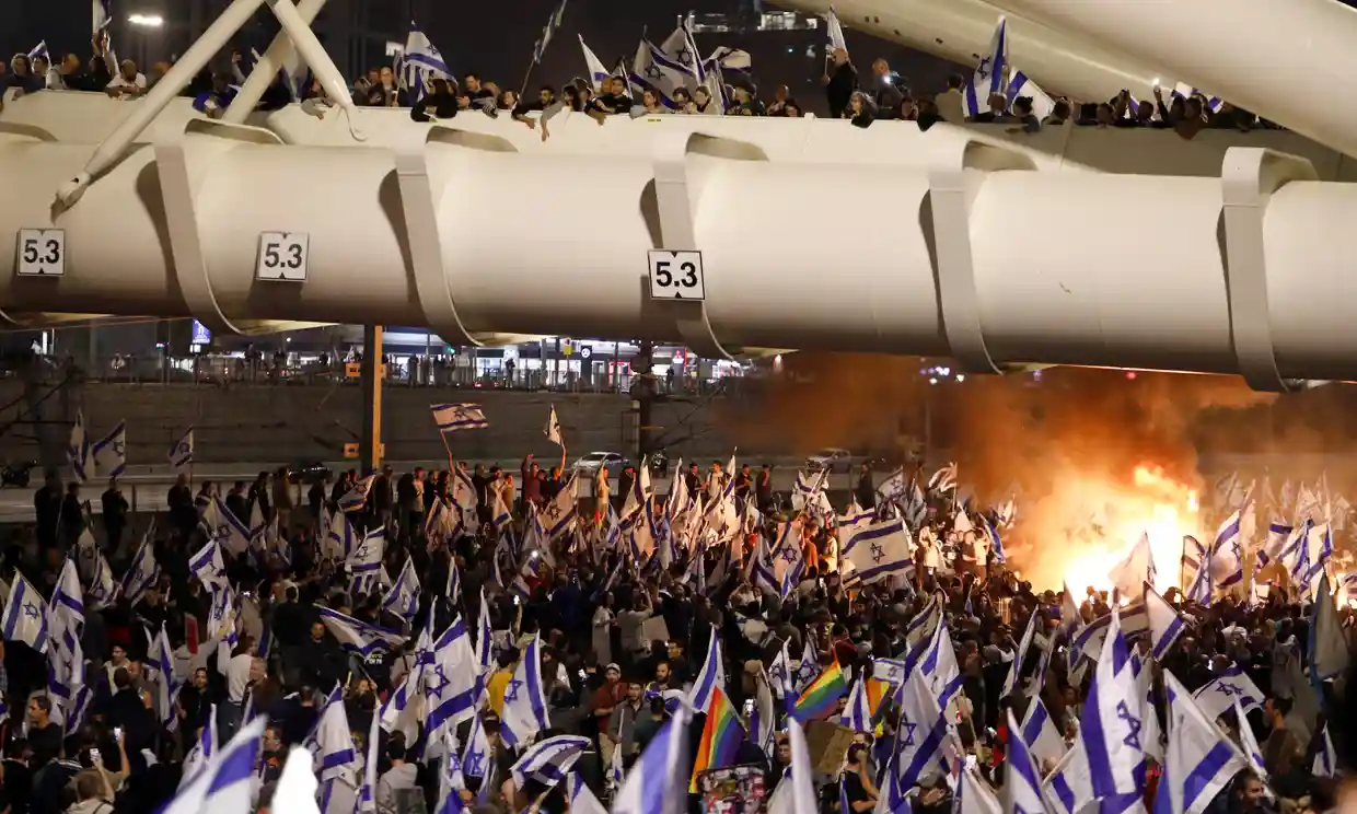 Протесты в Израиле