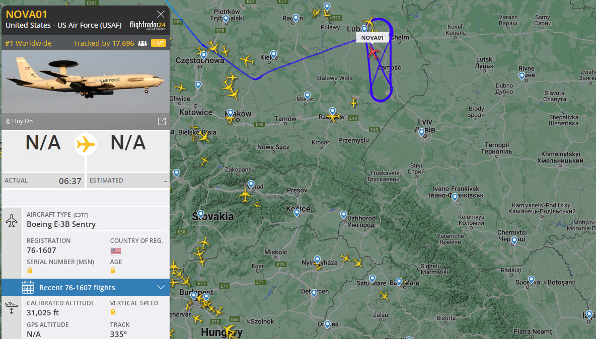 Стратегічна авіація США біля українських кордонів