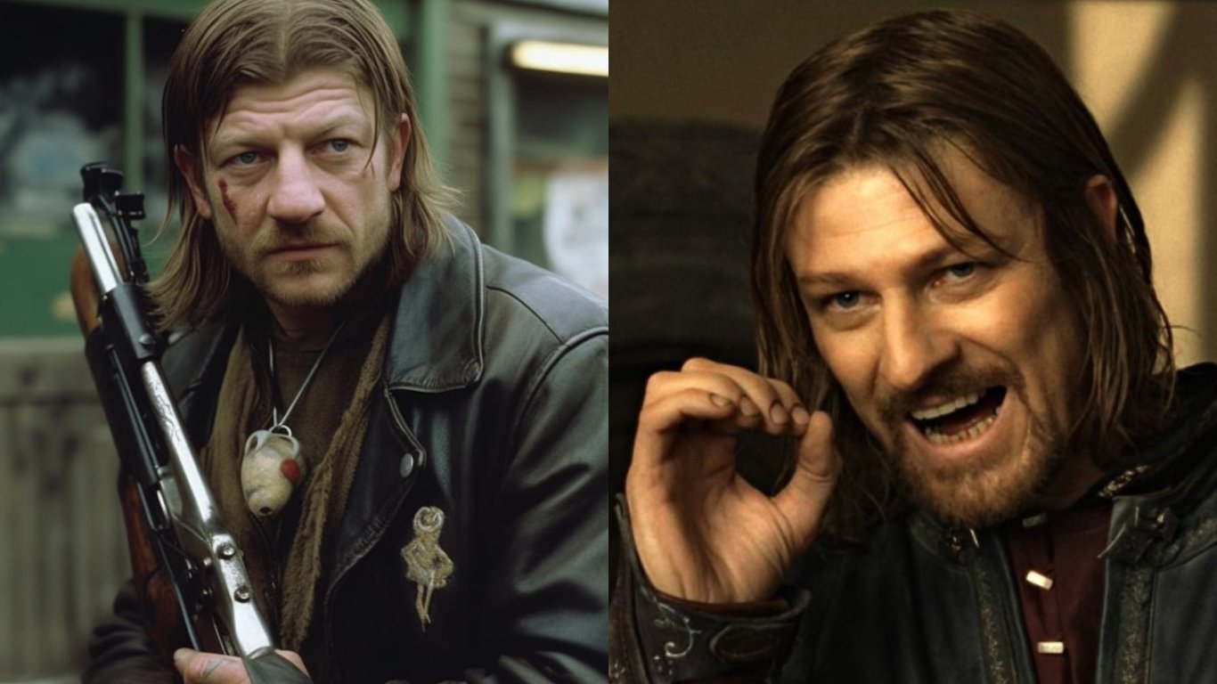 Як виглядали б герої Володаря кілець, якби були крутими байкерами — штучний інтелект зобразив