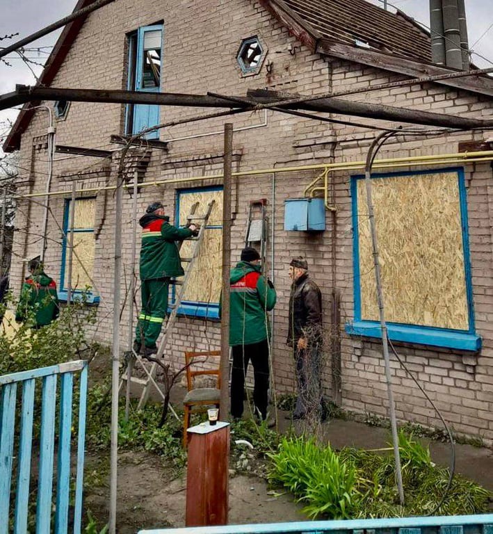 обстрелы Запорожья