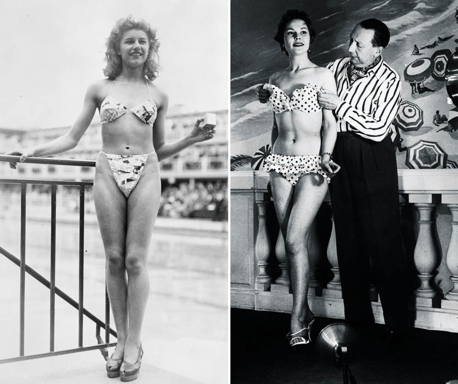 Как выглядел первый открытый купальник 77 лет назад