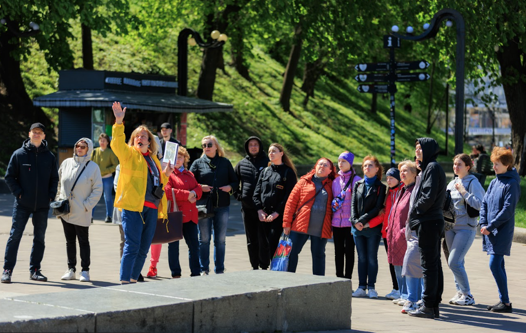 Экскурсия в рамках проекта "Знакомься: Киев!". Фото. Фонд Вадима Столара