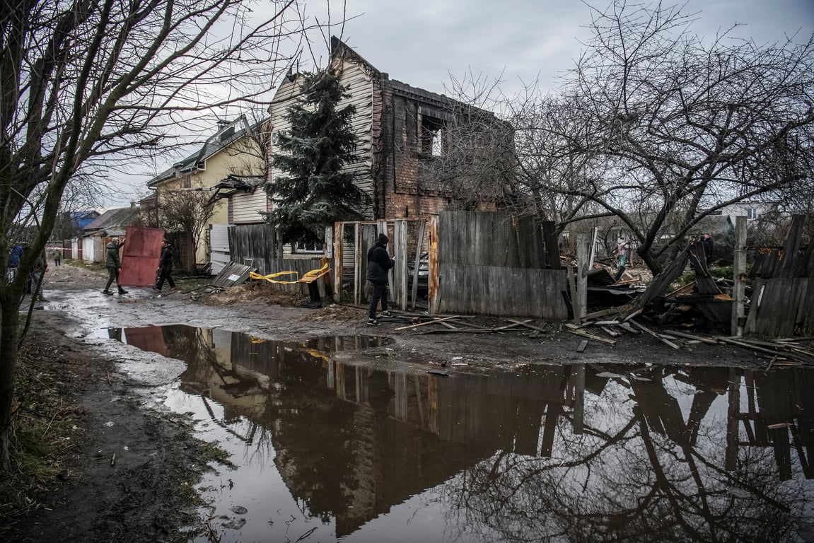 Последствия обстрела 29 декабря