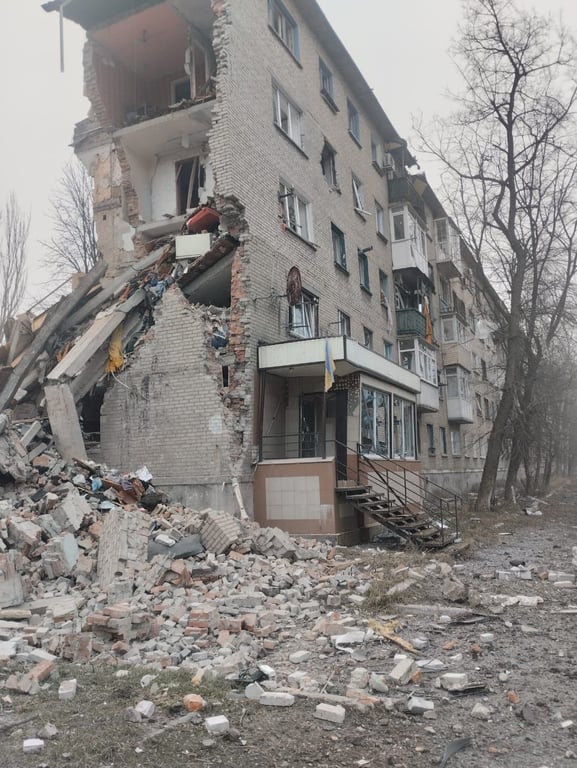 Последствия российского обстрела