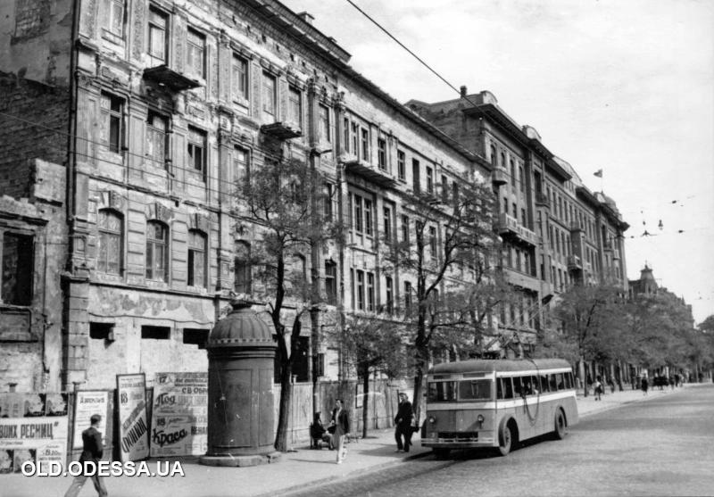 Фото Дерибасівської чорно-білі