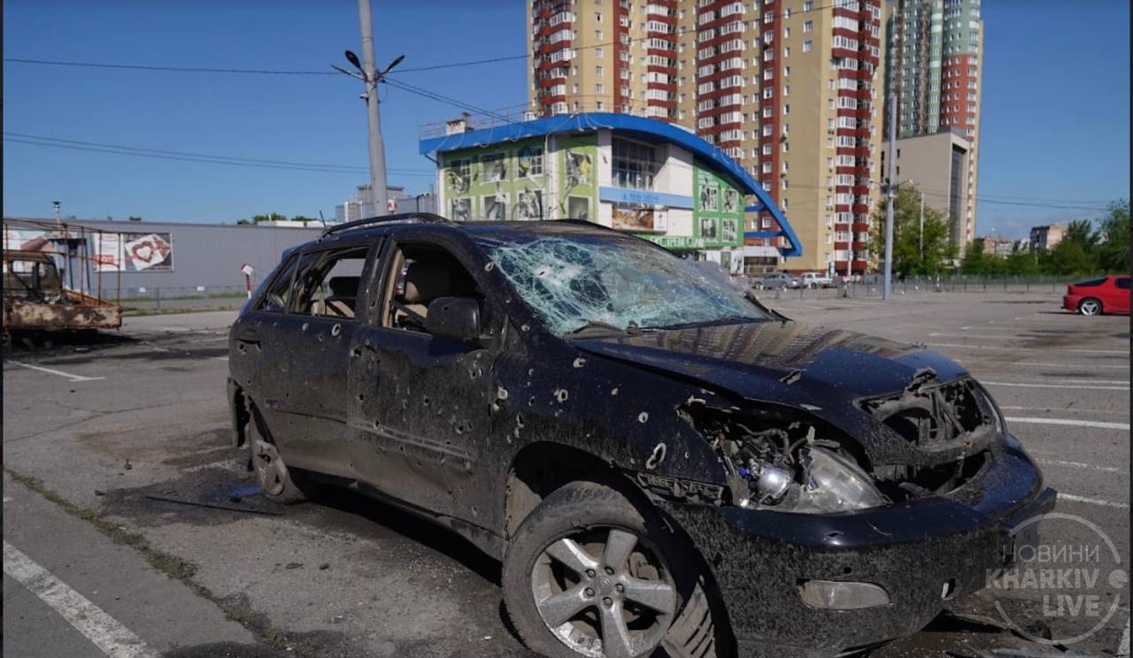 фото последствий обстрелов Харькова