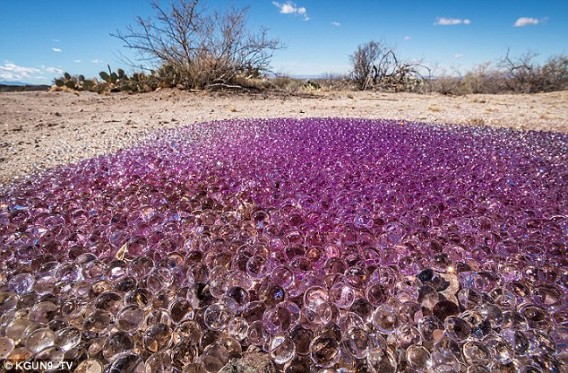 Фиолетовые шарики Аризоны