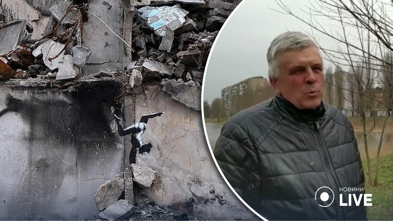 Работы Бэнкси хотят сохранить для музея в Бородянке | Новини.live