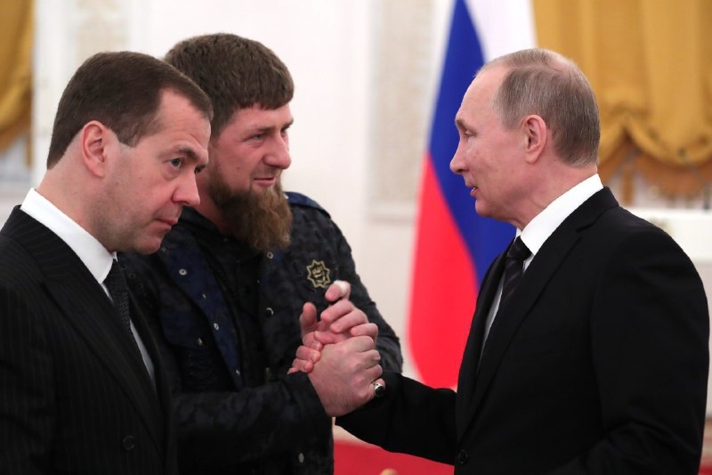 Кадыров свидетельствует о верности путина
