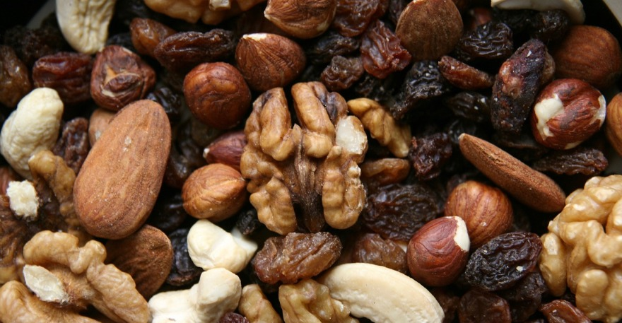 Какая пища помогает сжигать жир - орехи