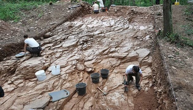 Розкопки кельтського городища у Франції