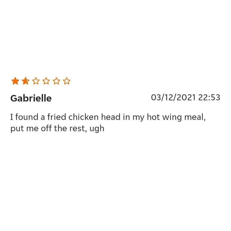 KFC - плохой отзыв