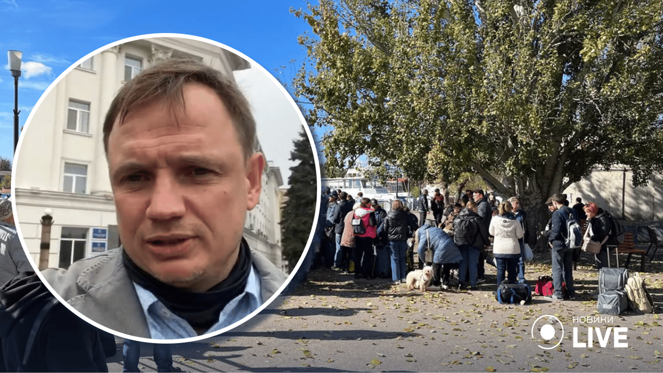 Стремоусов заявив, що організована евакуація із Херсона завершена