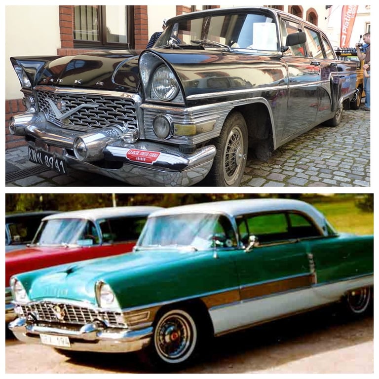 Чайка и Packard 400
